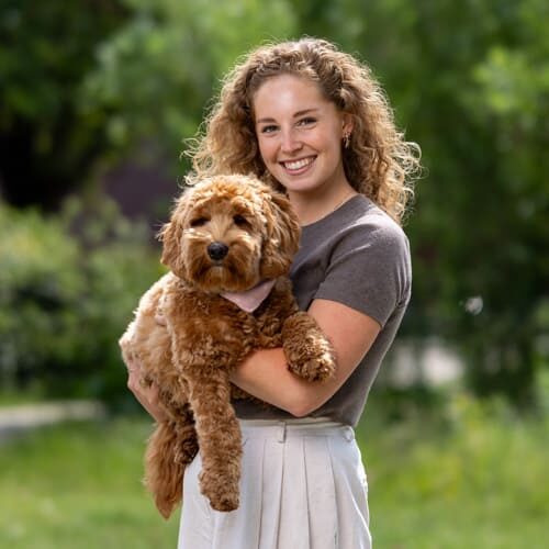 Fraukje en schoolhond Pip